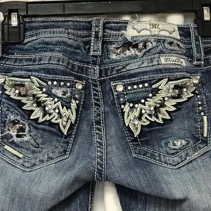 Girls Miss Me Capris